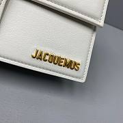 JACQUEMUS | Great Bambino White bag - 300990 - 24 x 13 x 7 cm - 4