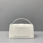 JACQUEMUS | Great Bambino White bag - 300990 - 24 x 13 x 7 cm - 3