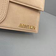 JACQUEMUS | Beige Suede Le Bambino - 24 x 13 x 7 cm - 6