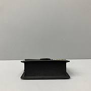 JACQUEMUS | Bambino Small Black Bag - 300990 - 18 x 6 x 7 cm - 3