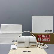 JACQUEMUS | Bambino Small White Bag - 300990 - 18 x 6 x 7 cm - 1