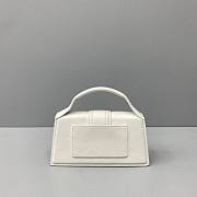JACQUEMUS | Bambino Small White Bag - 300990 - 18 x 6 x 7 cm - 5