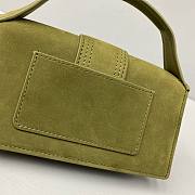 Jacquemus | Small Green Le Bambino Suede - 305580 - 18 x 6 x 7 cm - 6