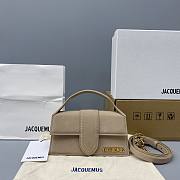 Jacquemus | Small Beige Le Bambino Suede - 305580 - 18 x 6 x 7 cm - 1