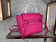 CELINE | Nano Belt Bag in Grain Calfskin Pink - 189003 - 20 x 20 x 10 cm - 4