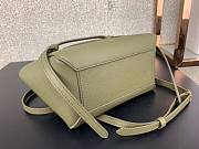CELINE | Nano Belt Bag in Grain Calfskin Army Green - 189003 - 20 x 20 x 10 cm - 6
