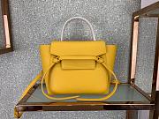 CELINE | Nano Belt Bag in Grain Calfskin Yellow - 189003 - 20 x 20 x 10 cm - 1