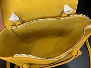 CELINE | Nano Belt Bag in Grain Calfskin Yellow - 189003 - 20 x 20 x 10 cm - 6