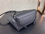 CELINE | Nano Belt Bag in Grain Calfskin Black- 189003 - 20 x 20 x 10 cm - 5