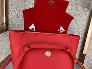 CELINE | Nano Belt Bag in Grain Calfskin Red - 189003 - 20 x 20 x 10 cm - 5