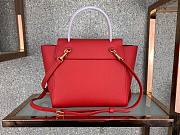 CELINE | Nano Belt Bag in Grain Calfskin Red - 189003 - 20 x 20 x 10 cm - 2