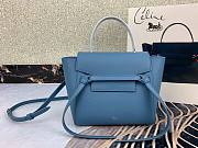 CELINE | Nano Belt Bag in PRUSSIAN BLUE - 189003 - 20 x 20 x 10 cm - 1