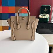 CELINE | Nano Luggage Dune Bag - 189243 - 20 x 20 x 10 cm - 2