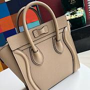 CELINE | Nano Luggage Dune Bag - 189243 - 20 x 20 x 10 cm - 5