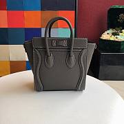 CELINE | Nano Luggage Brown Bag - 189243 - 20 x 20 x 10 cm - 4