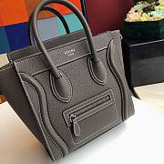 CELINE | Nano Luggage Brown Bag - 189243 - 20 x 20 x 10 cm - 2