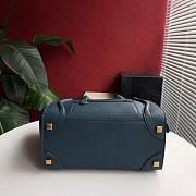 CELINE | MICRO Luggage Blue gray Bag - 189793 - 27 x 27 x 15 cm - 5