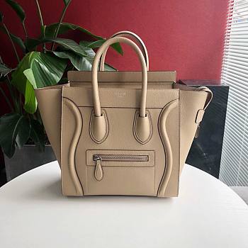 CELINE | MICRO Luggage Dune Bag - 189793 - 27 x 27 x 15 cm