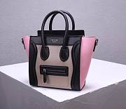 CELINE | Luggage Nano Black/Pink - 168243 - 20x20x10cm - 4