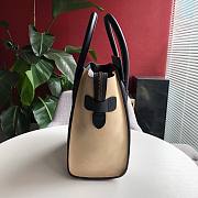 CELINE | Luggage Micro Black/Beige Suede Shoulder - 167793 - 27 x27 x 15 cm - 6