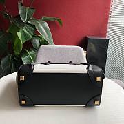 CELINE | Luggage Micro Black/Beige Suede Shoulder - 167793 - 27 x27 x 15 cm - 2
