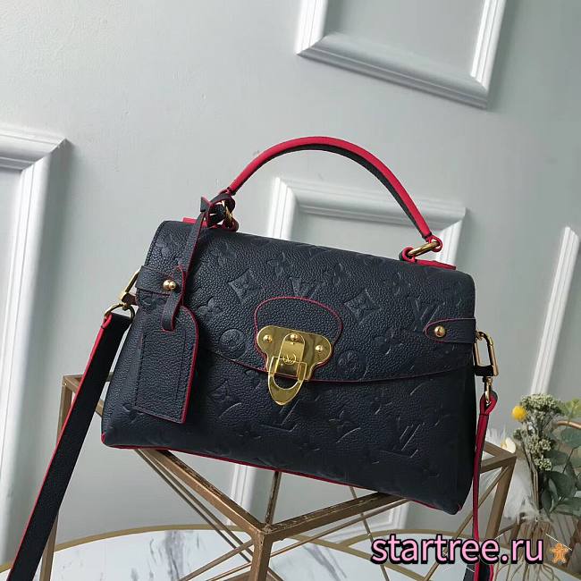 Louis Vuitton | Georges BB Black/Red bag - M53941 - 27.5 x 17.0 x 11.5 cm - 1