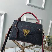 Louis Vuitton | Georges BB Black/Red bag - M53941 - 27.5 x 17.0 x 11.5 cm - 1