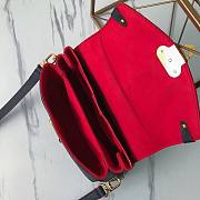 Louis Vuitton | Georges BB Black/Red bag - M53941 - 27.5 x 17.0 x 11.5 cm - 2
