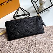 Louis Vuitton | Pochette Mélanie BB Black - M68712 - 20 x 10 x 0.3 cm - 3