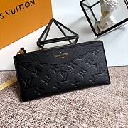 Louis Vuitton | Pochette Mélanie BB Black - M68712 - 20 x 10 x 0.3 cm - 2