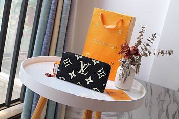 Louis Vuitton | Crafty Zippy Wallet Black - M69698 - 19.5 x 10.5 x 2.5 cm