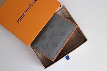 Louis Vuitton | Pocket Organizer - M63233 - 8 x 11 x 1 cm。
