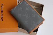 Louis Vuitton | Pocket Organizer - M63233 - 8 x 11 x 1 cm。 - 2