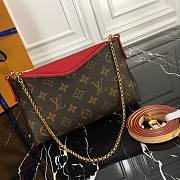 Louis Vuitton | Pallas Clutch Red - M41638 - 23 x 14 x 5 cm - 5