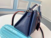 Louis Vuitton | Soufflot BB Navy Epi Leather - M55613 - 28 x 20 x 13 cm - 5