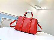 Louis Vuitton | Soufflot BB Red Epi Leather - M55615 - 28 x 20 x 13 cm - 3