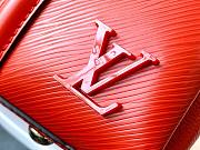 Louis Vuitton | Soufflot BB Red Epi Leather - M55615 - 28 x 20 x 13 cm - 6