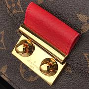 Louis Vuitton | Croisette Chain Wallet Red - N60287 - 21 x 13.5 x 5 cm - 2