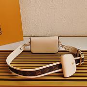 Louis Vuitton | Officer White Bag - M69841 - 17 x 10 x 4.5 cm - 2