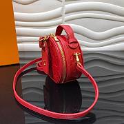 Louis Vuitton | Mini Boite Chapeau Souple Red - M90498 - 13x12x6.5cm - 4