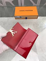 Louis Vuitton | Portefeuille Louise Patent - M64550 - 19*10cm - 5