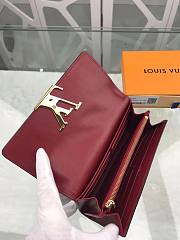 Louis Vuitton | Portefeuille Louise Patent - M61317 - 19*10cm - 2