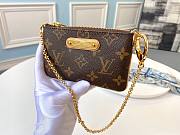 Louis Vuitton | Monogram Pochette Milla MM - M60095 - 15.5 × 9.5 × 1.5 cm - 2