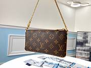  Louis Vuitton | Monogram Pochette Milla MM - M60094 - 20.0 ×11.0 ×1.5cm - 5