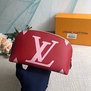 Louis Vuitton | Cosmetic Pouch Monogram Giant Red/Pink - M67694 - 19×12×6cm - 2