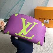 Louis Vuitton | Cosmetic Pouch Monogram Giant Purple - M67694 - 19×12×6cm - 5