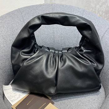Bottega Veneta | Shoulder Black pouch - 610524 - 40 x 32 x 22 cm