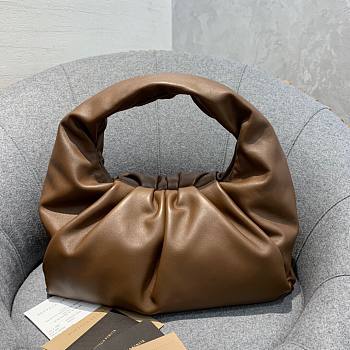 Bottega Veneta | Shoulder dark brown pouch - 610524 - 40 x 32 x 22 cm