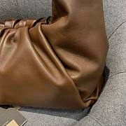Bottega Veneta | Shoulder dark brown pouch - 610524 - 40 x 32 x 22 cm - 6