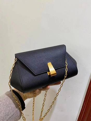 Bottega Veneta | mini dark Blue BV Angle bag - 19x13x8cm